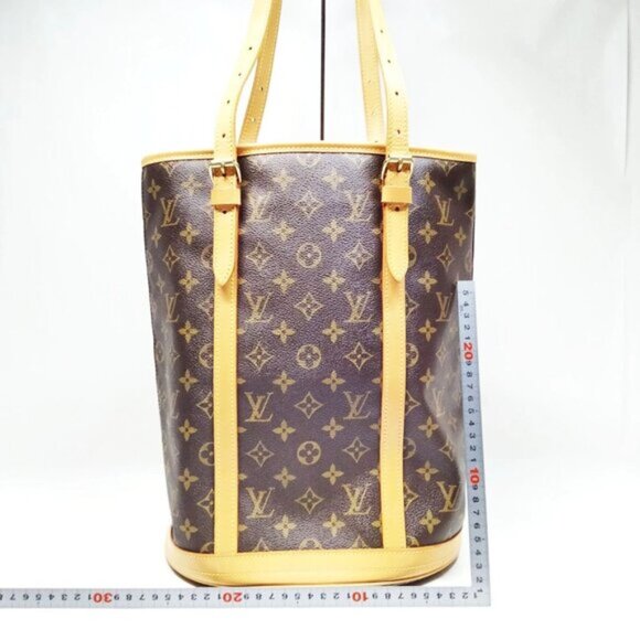 Louis Vuitton Bucket GM Brown Monogram Tote Bag mon585-102525 - Picture 2 of 16